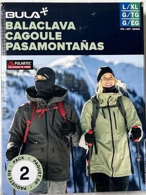 BULA Convertible Balaclava Polartec Head Covering Size L/XL NEW NIB